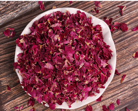 食用干玫瑰花瓣