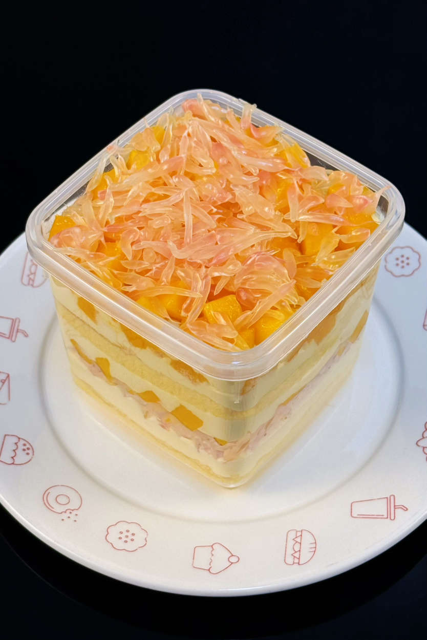 杨枝甘露罐子蛋糕（下单后现做）