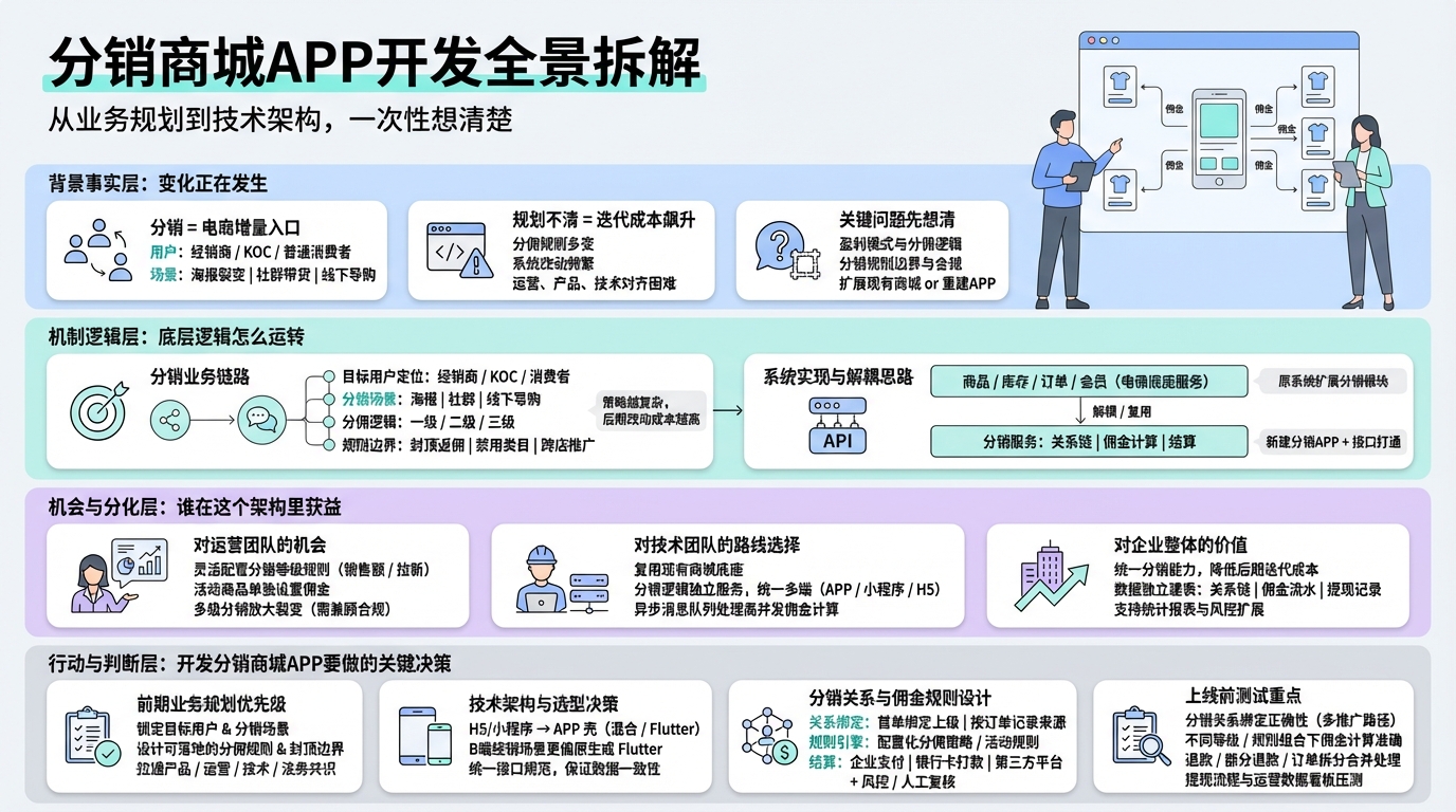 一、分销商城APP要先想清哪些业务问题？