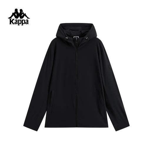 Kappa  卡帕背靠背针织外套男2026新款防晒凉感帽衫K0G32MK51 商品图0