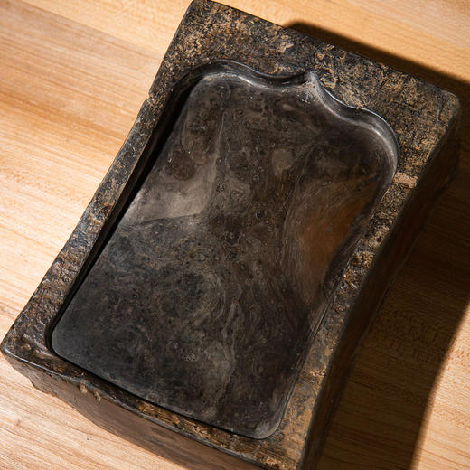 汉晋佛像古砖制砚 商品图1