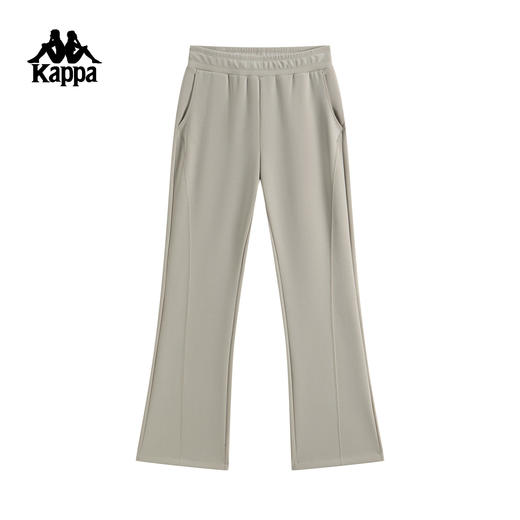 Kappa   卡帕背靠背2026新款运动长裤女松紧腰休闲裤微喇裤K0G42AK10 商品图0