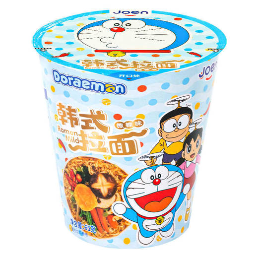 65克Joen哆啦A梦杯面微辣味 商品图0
