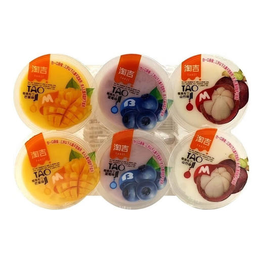 720g淘吉椰果综合口味布丁 商品图0