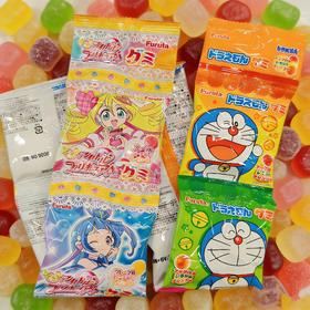 富路达机器猫/美少女什锦水果味软糖(4连包)15gx4 064619/064620