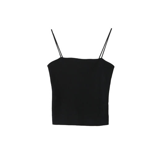 VIMAGE纬漫纪简约纯色百搭修身针织吊带外穿打底上衣2026夏季新款V2501101 商品图10