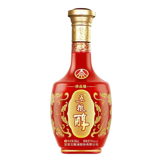 39度五粮醇·珍品级(红装) 500ml 单瓶 商品图3