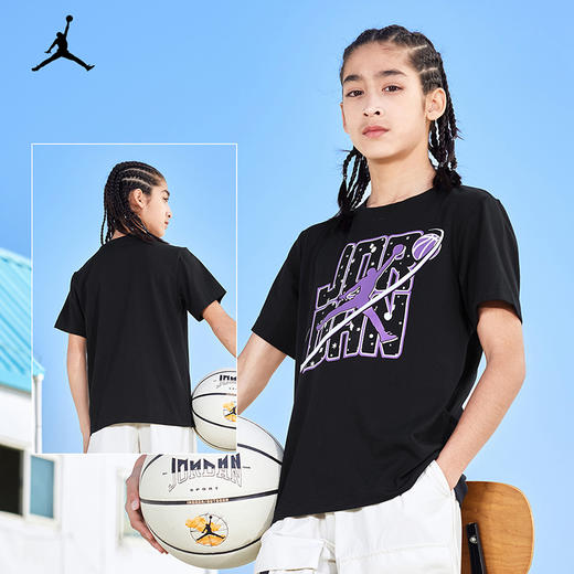 JORDAN 夏 大童小童 短袖T恤JDB-TE-D371 商品图3