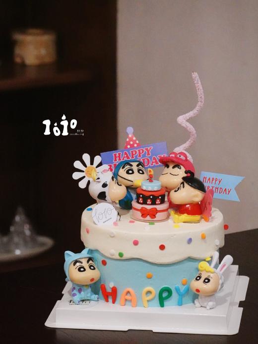 「蜡笔小新·大聚会」100%动物奶油（附图6寸·提前3天预订） 商品图3