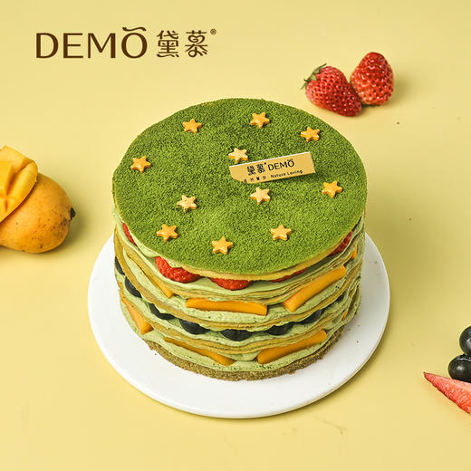 抹茶烤布蕾星星千层·蛋糕|Matcha Layer cake 商品图0