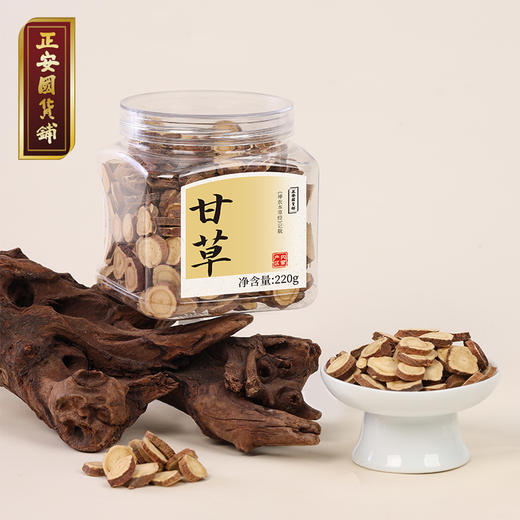 正安 内蒙红皮甘草【福利品】足三年种植精选中心片 远离干燥感 甘甜滋润清雅耐泡 220g/罐 商品图0