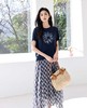 女装26春夏新品圆领大花短袖2223-M28589 商品缩略图0