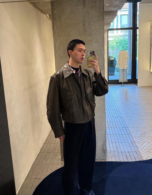 Lemaire “Soft Luxury”系列皮夹克短外套 客供appa cow leather - 纳帕小牛皮 商品图2