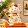【4月优享】喵侍开运宝盒招财猫摆件大小号店铺收银台前台家居客厅发财猫礼物喵侍开运宝盒招财猫（小号） 商品缩略图1