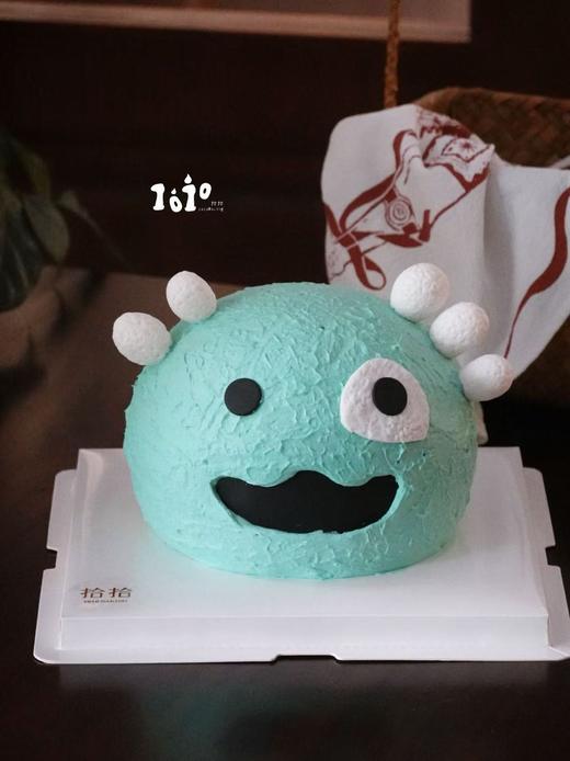 「cortisball·小怪兽」100%动物奶油（附图6寸造型·提前3天预定） 商品图0