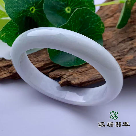 派瑞翡翠 翡翠手镯 糯种 浅紫 商品图0