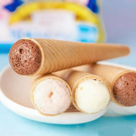 格力高迷你甜筒什锦巧克力味夹心饼干(袋装)91g/153015 商品图3