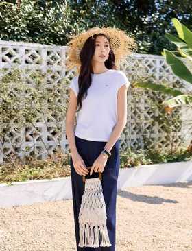 女装26春夏新品圆领天丝飞袖2223-M60819