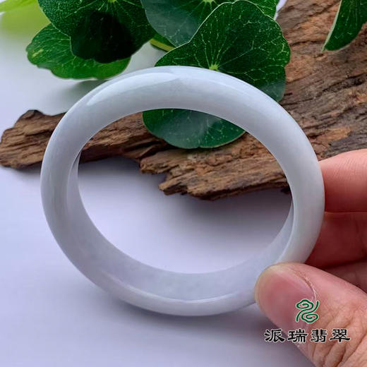 派瑞翡翠 翡翠手镯 糯种 浅紫 商品图1