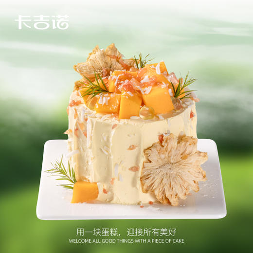 4英寸杨枝甘露动物奶油蛋糕，到店自提2选1 商品图0