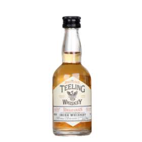 【50ml规格尝鲜装】帝霖单一谷物爱尔兰威士忌Teeling Single Grain Miniature Irish Whiskey 50ml 单独拍1支不发货，需满99或搭配店内任一正装酒款发出