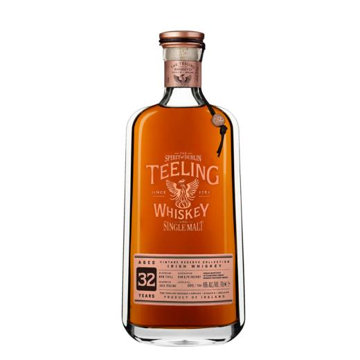帝霖32年单一麦芽爱尔兰威士忌-朗姆桶雪莉桶Teeling 32 Year Old Single Malt Irish Whiskey Rum & Sherry Cask 700ml 商品图0