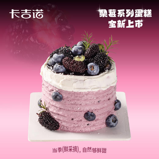 4英寸桑葚蓝莓动物奶油蛋糕，到店自提5选1 商品图1