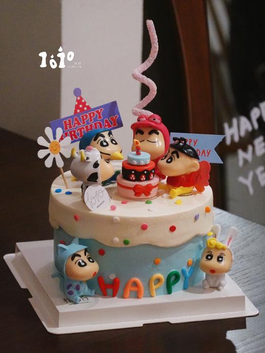 「蜡笔小新·大聚会」100%动物奶油（附图6寸·提前3天预订） 商品图4