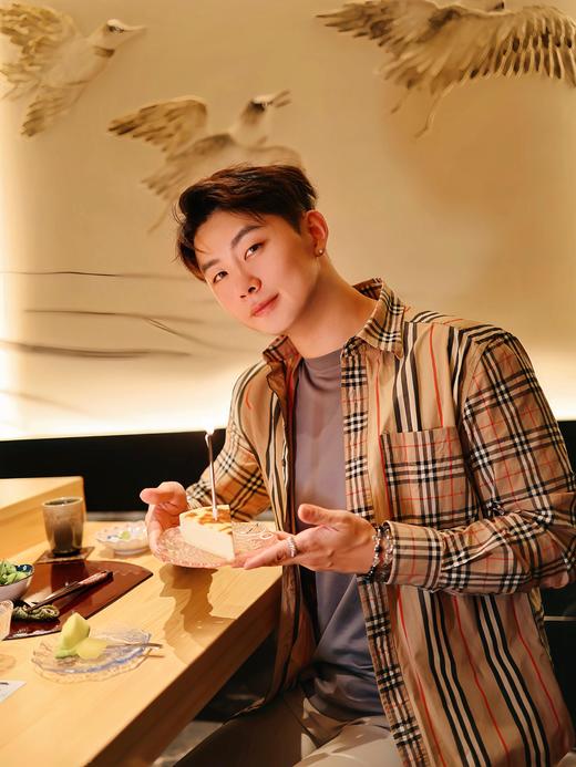 BUR格纹拼接长袖衬衫 客供雅戈尔120/ss双纱格纹面料 商品图1