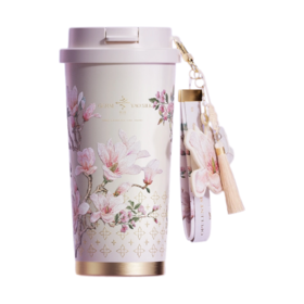 A-GERM格米-316非遗苏绣-花语闪耀保温杯-水杯500ml