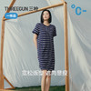 Threegun三枪 彩条冰泉棉短袖bra女家居裙-T70027A01 商品缩略图6