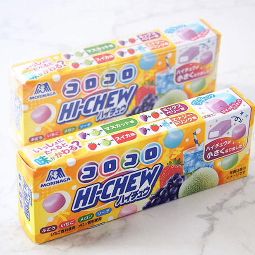 森永嗨啾什锦味糖果40g/064618 果汁夹心休闲软糖 商品图1