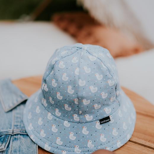 Bedhead 26ss新品 宝宝儿童春夏出行经典渔夫帽护脖帽-弹力绵系列 商品图1