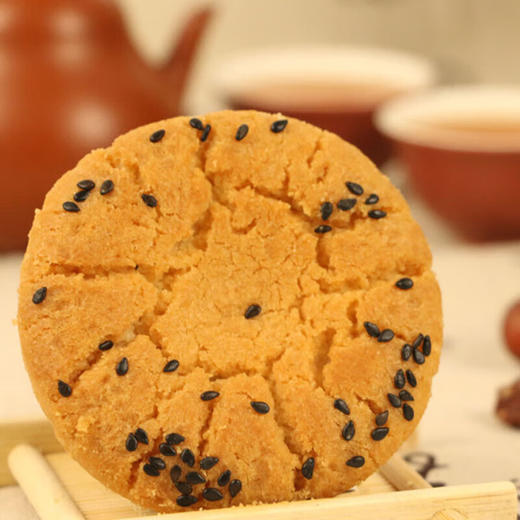 老介福桃酥王芝麻味380g 商品图1