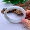 派瑞翡翠 翡翠手镯 糯种 白色 商品缩略图1