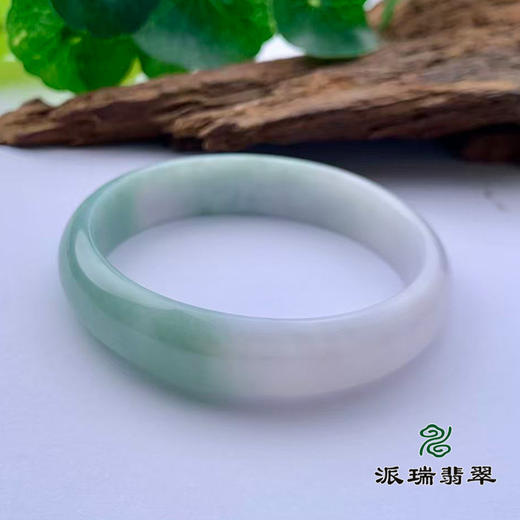 派瑞翡翠 翡翠手镯 飘花 商品图3