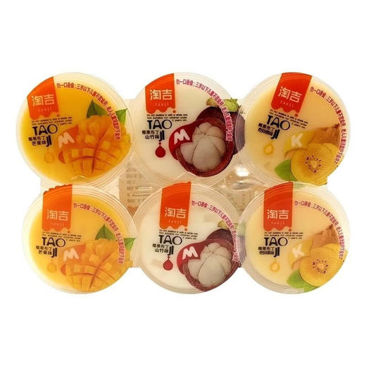 720g淘吉椰果混合口味布丁 商品图0