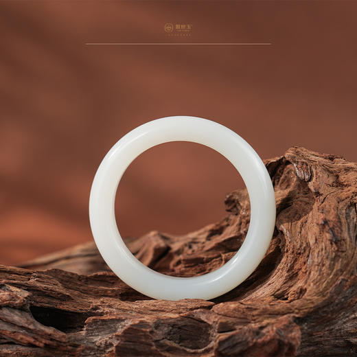 【玖熙】羊脂白玉手镯（圈口53.2） 商品图0