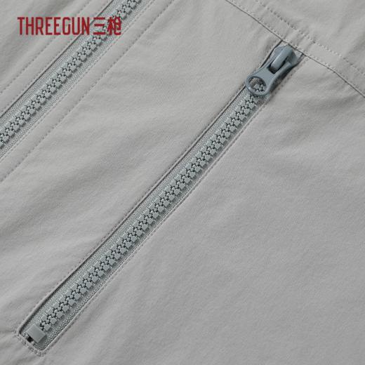 Threegun三枪 廓机能翻领短袖男外套-T80121A01 商品图7