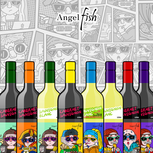 智利天使鱼画框系列葡萄酒  750ml 商品图1