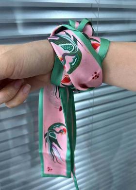 读者书店 | 长条丝巾-重睛鸟-遇见敦煌系列