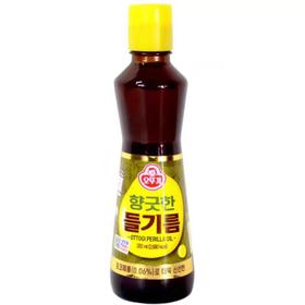不倒翁苏子油160ml오뚜기들기름160ml