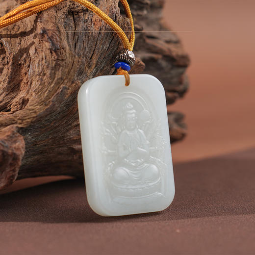 【圆满慧智牌】羊脂白玉 商品图3