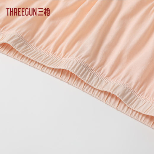 Threegun三枪 舒肤棉抗菌女三角裤（3枚装）-T40003B02 商品图12