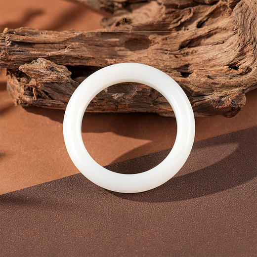 【博仙】羊脂白玉手镯（圈口53.0） 商品图2