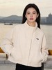 活动爆款【自营】衣周期～T06刺绣小标短款可抽绳风衣外套-喜出 商品缩略图0