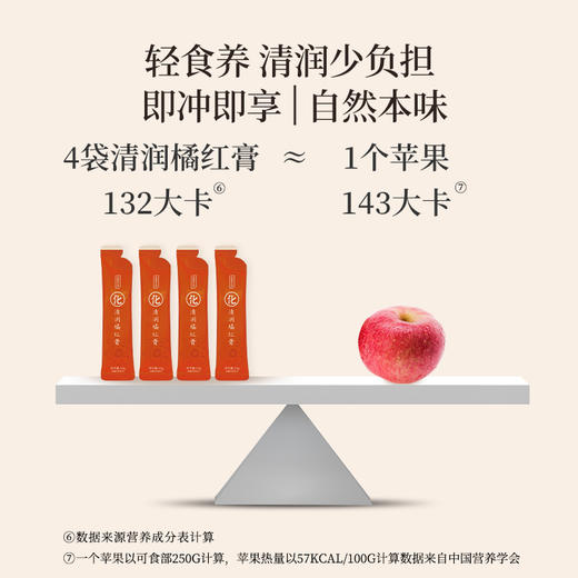正安 清润橘红膏 非遗技艺制作清润干爽 六味配伍三重沁养 轻盈告别干燥 日常养护即冲即饮 100g（10g*10袋）/盒 商品图8