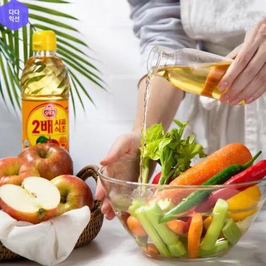 不倒翁2倍苹果醋오뚜기2배사과식초500ml 商品图2