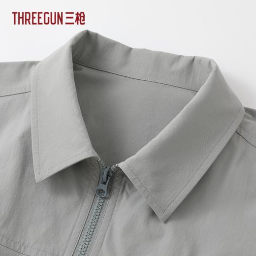 Threegun三枪 廓机能翻领短袖男外套-T80121A01 商品图8