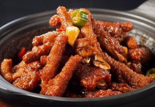 【创意菜馆】红烧虎皮鸡爪 商品图0